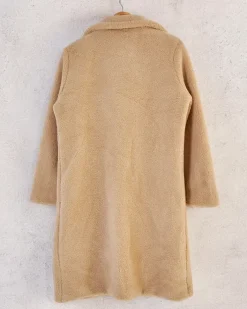 Kurtki / Marynarki / Płaszcze^Royalfashion Płaszcz damski beżowy