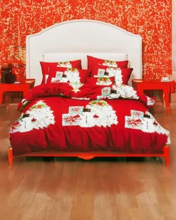 200 X 220 Cm^Royalfashion Pościel świąteczna 160x200 komplet 3-CZĘŚCI