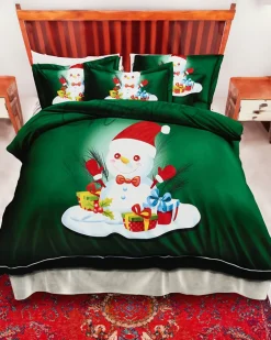 160 X 200 Cm^Royalfashion Pościel świąteczna 160x200 komplet 3-CZĘŚCI
