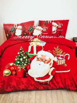 200 X 220 Cm^Royalfashion Pościel świąteczna 160x200 komplet 3-CZĘŚCI