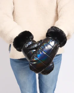 Rękawiczki^Royalfashion Rękawiczki damskie czarny