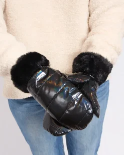 Rękawiczki^Royalfashion Rękawiczki damskie czarny