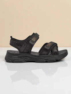 Sandały Płaskie^Royalfashion Sandały damskie z cekinami ShineStep