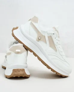 Ocieplane|Sneakersy^Royalfashion Sneakersy damskie z ociepleniem Terib biały