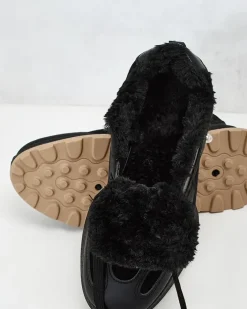 Ocieplane|Sneakersy^Royalfashion Sneakersy damskie z ociepleniem Terib czarny