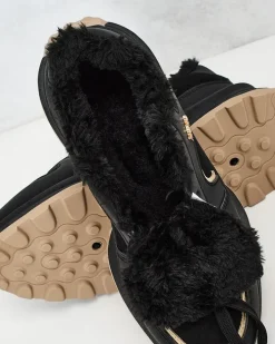 Ocieplane|Sneakersy^Royalfashion Sneakersy damskie z ociepleniem Ronniz czarny