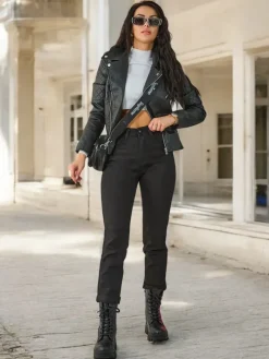 Jeansy^Royalfashion Spodnie damskie mom jeans