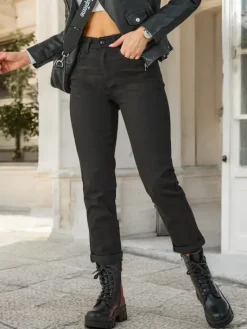 Jeansy^Royalfashion Spodnie damskie mom jeans