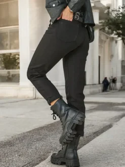 Jeansy^Royalfashion Spodnie damskie mom jeans