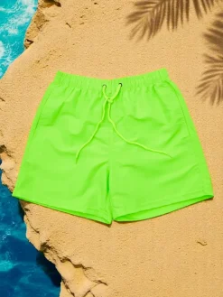 Spodnie^Royalfashion Sportowe męskie krótkie spodenki z ochronną siateczką zielony