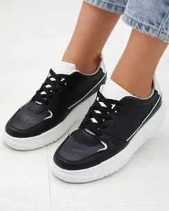 Bieganie, Ćwiczenia I Trening|Sneakersy^Royalfashion Sportowe sneakersy damskie w kolorze m Hellar czarny