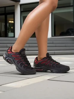 Sneakersy|Bieganie, Ćwiczenia I Trening^Royalfashion Sportowe sneakersy damskie Dihnan czarny