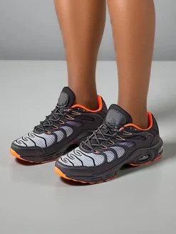 Sneakersy|Bieganie, Ćwiczenia I Trening^Royalfashion Sportowe sneakersy damskie Dihnan pomarańczowy