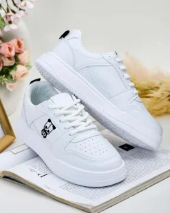 Bieganie, Ćwiczenia I Trening|Sneakersy^Royalfashion Sportowe sneakersy damskie Gonev biały