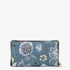 Materiałowe|Torebki Shoppers^Royalfashion Szara torba zakupowa składana w portfel z roślinnym wzorem gołębi szary