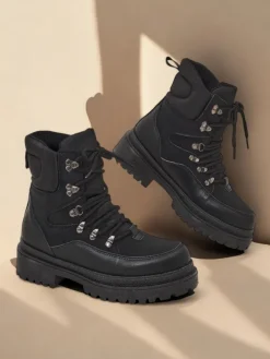 Trapery|Botki Bez Ocieplenia^Royalfashion Trapery damskie Savelly czarny