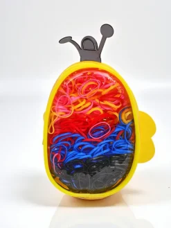 Dziewczęce|Akcesoria Do Włosów^Royalfashion gumeczki silikonowe Pszczółka Wielokolorowe