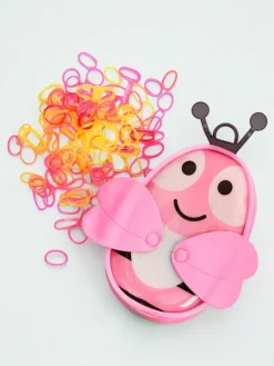 Dziewczęce|Akcesoria Do Włosów^Royalfashion gumeczki silikonowe Pszczółka Wielokolorowe