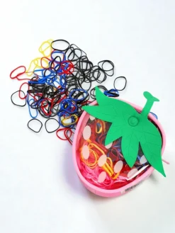 Dziewczęce|Akcesoria Do Włosów^Royalfashion gumeczki silikonowe Truskawka Wielokolorowe