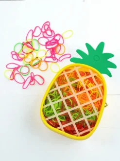 Dziewczęce|Akcesoria Do Włosów^Royalfashion gumeczki silikonowe Ananas Wielokolorowe