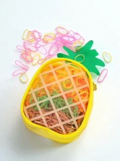 Dziewczęce|Akcesoria Do Włosów^Royalfashion gumeczki silikonowe Ananas Wielokolorowe