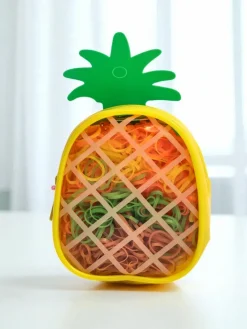 Dziewczęce|Akcesoria Do Włosów^Royalfashion gumeczki silikonowe Ananas Wielokolorowe