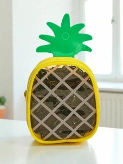 Dziewczęce|Akcesoria Do Włosów^Royalfashion Wielokolorowe gumeczki silikonowe Ananas czarny