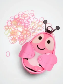 Dziewczęce|Akcesoria Do Włosów^Royalfashion gumeczki silikonowe Pszczółka Wielokolorowe