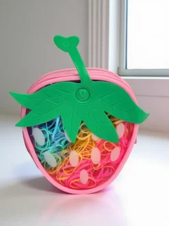 Dziewczęce|Akcesoria Do Włosów^Royalfashion gumeczki silikonowe Truskawka Wielokolorowe