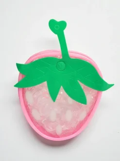 Dziewczęce|Akcesoria Do Włosów^Royalfashion Wielokolorowe gumeczki silikonowe Truskawka biały