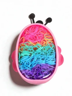 Dziewczęce|Akcesoria Do Włosów^Royalfashion gumeczki silikonowe Pszczółka Wielokolorowe