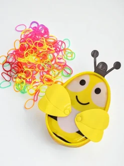 Dziewczęce|Akcesoria Do Włosów^Royalfashion gumeczki silikonowe Pszczółka Wielokolorowe