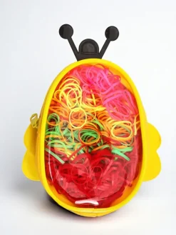 Dziewczęce|Akcesoria Do Włosów^Royalfashion gumeczki silikonowe Pszczółka Wielokolorowe