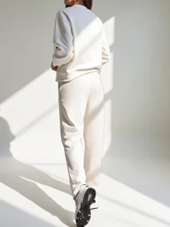 Komplety Damskie^Royalfashion Wiskozowy damski komplet z printem biały