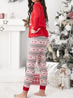 Bielizna|Piżamy^Royalfashion Świąteczna dziecięca piżama z printem