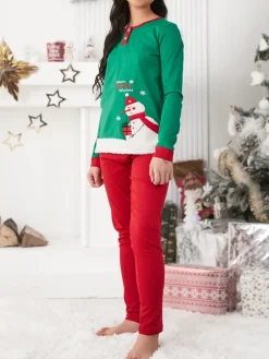 Bielizna|Piżamy^Royalfashion Świąteczna dziecięca piżama z printem