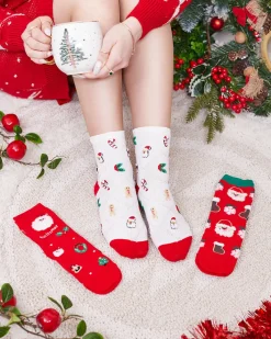 Skarpetki^Royalfashion Świąteczne skarpetki w pudełku 3/pak