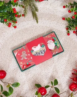 Skarpetki^Royalfashion Świąteczne skarpetki w pudełku 3/pak