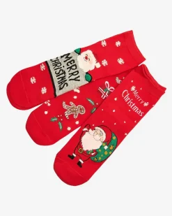 Skarpetki^Royalfashion Świąteczne skarpetki w pudełku 3/pak