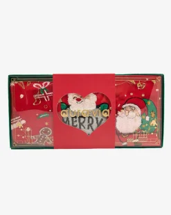 Skarpetki^Royalfashion Świąteczne skarpetki w pudełku 3/pak