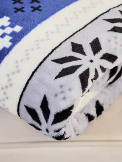 Koce^Royalfashion Świąteczny koc narzutka 200x220 Wielokolorowe