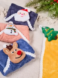 Akcesoria|Ręczniki^Royalfashion Świąteczny komplet ręczników Happy Xmas