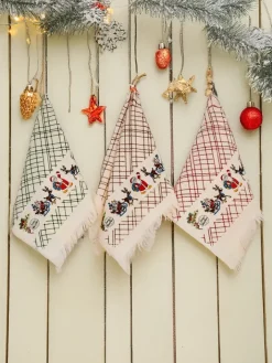 Ściereczki^Royalfashion Świąteczny komplet 3 ściereczek kuchennych