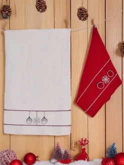 Akcesoria|Ręczniki^Royalfashion Świąteczny komplet ręczników Happy New Year