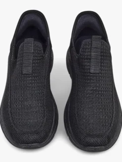 Ugc|Bieganie, Ćwiczenia I Trening^Royalfashion Wsuwane damskie materiałowe buty sportowe Secat czarny