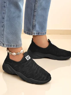 Sportowe|Bieganie, Ćwiczenia I Trening^Royalfashion Wsuwane damskie materiałowe buty sportowe Flex Move