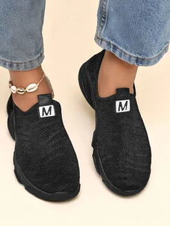 Sportowe|Bieganie, Ćwiczenia I Trening^Royalfashion Wsuwane damskie materiałowe buty sportowe Flex Move