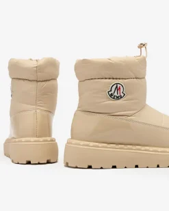 Śniegowce|Botki Z Delikatnym Ociepleniem^Royalfashion Wsuwane śniegowce damskie w m kolorze Ireda beżowy