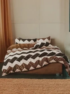 180 X 200 Cm^Royalfashion Wzorzysta pościel 180x200 komplet 3 CZĘŚCI