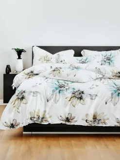 160 X 200 Cm^Royalfashion Wzorzysta pościel 160x200 komplet 4 CZĘŚCI